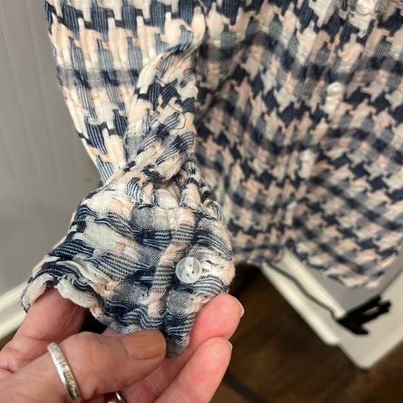 WOMENS LOU & GREY BY LOFT BLOUSE SZ M - Picture 3 of 6